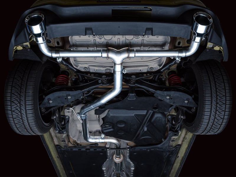 AWE Tuning 3020-32658 AWE 2022 VW GTI MK8 Track Edition Exhaust - Chrome Silver Tips
