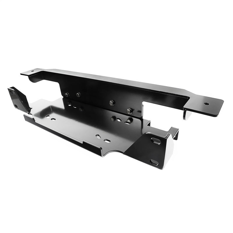 Rugged Ridge 11543.15 Winch Plate Stamped Bumper 13-18 Jeep Wrangler