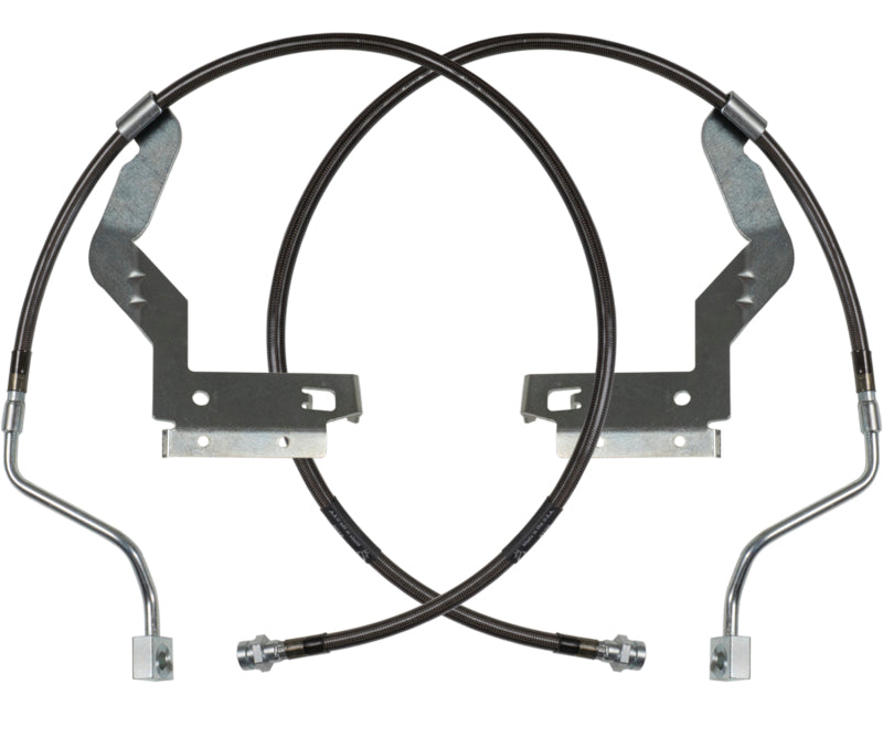 Carli CS-FORDBBL-LVL-17-F 17-23 Ford F250/350 SD Hardware Braided Brake Lines Leveling Front Only
