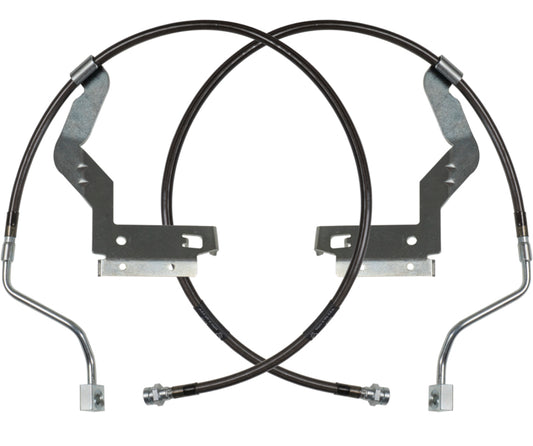 Carli CS-FORDBBL-LVL-17-F 17-23 Ford F250/350 SD Hardware Braided Brake Lines Leveling Front Only