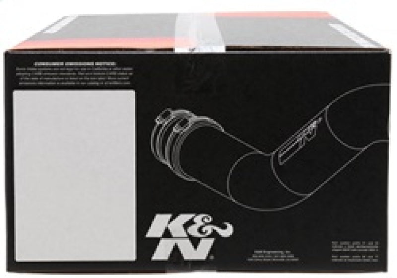 K&N Engineering 69-1207TR K&N 03-07 Honda Acord V6 Red Typhoon Short RAM Intake