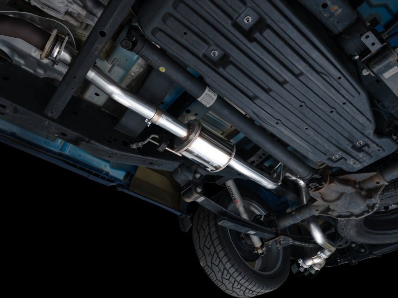 AWE Tuning 3015-33145 AWE 21-25 Ford F150 (14th Gen Reg Cab) Cat-Back Exhaust - 4.5in Dual Side Exit Diamond Black Tips