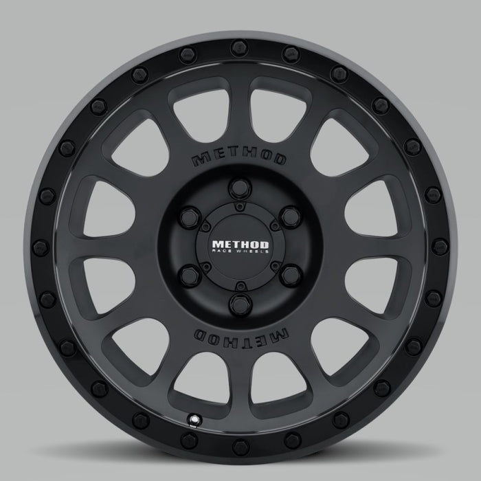 Method Wheels MR305680601000 Method MR305 NV 16x8 0mm Offset 6x5.5 108mm CB Double Black Wheel