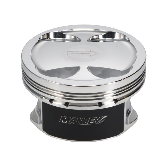 Manley Performance 612100C-4 Manley 04+ Subaru WRX STi (EJ257) STD Stroke 99.5mm STD Bore 9.8:1 Dish Piston Set with Rings