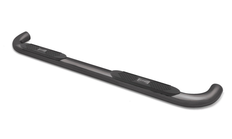 LUND 23474783 Lund 09-17 Dodge RAM 1500 Quad Cab 4in. Oval Curved Steel Nerf Bars - Black