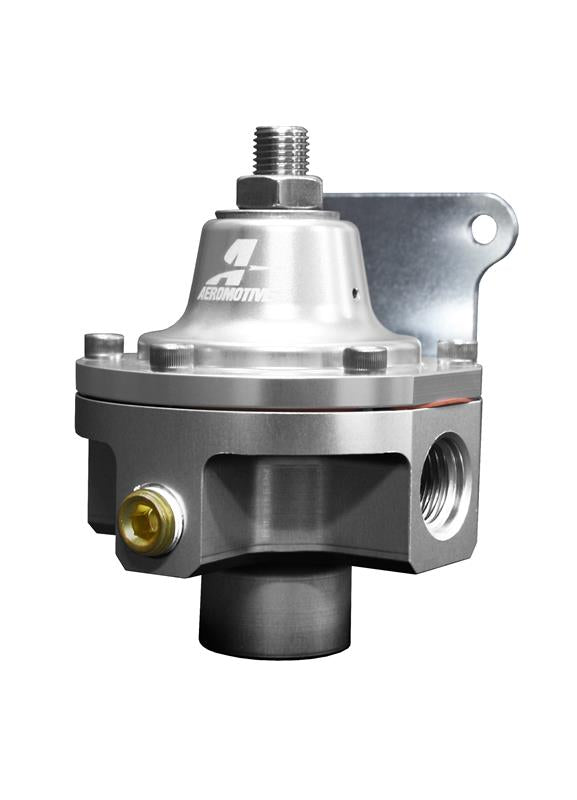 Aeromotive 13222 3-Port Carbureted Bypass Regulator - 2 x ORB-06 / 1 x ORB-6
