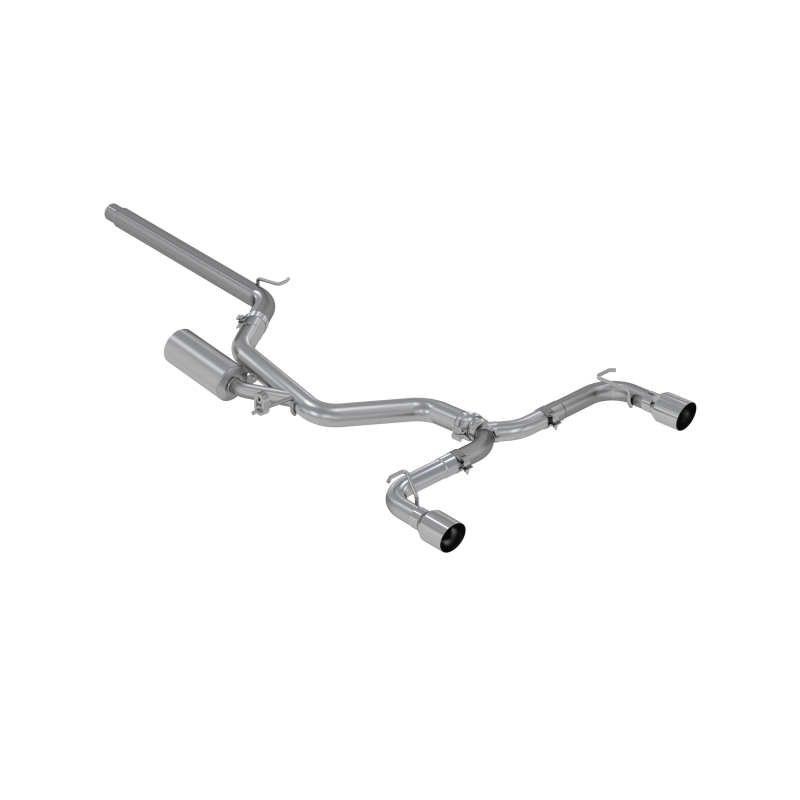 MBRP S4606304 15-20 VW 2.0L Turbo Golf GTI MK7 3in T304 Cat Back Exhaust w/ Dual Split Rear Exit