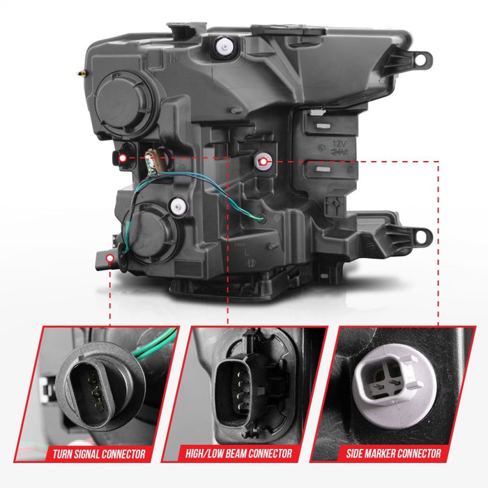 ANZO 111509 ANZ LED/Projector Headlights