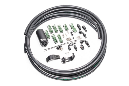 Radium Engineering 20-0703-05 Early Nissan Fuel Hanger Plumbing Kit Microglass Filter