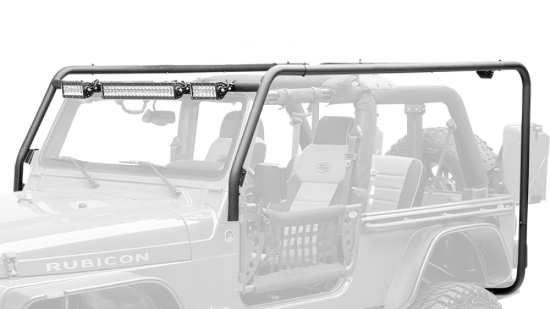 Body Armor 4x4 JK-712 07-18 Jeep Wrangler JK 4dr Roof Rack Frame Crossbars/Rails