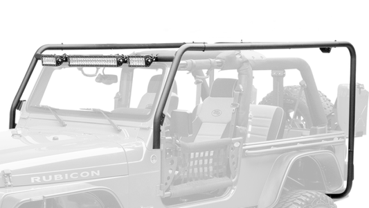 Body Armor 4x4 JK-712 07-18 Jeep Wrangler JK 4dr Roof Rack Frame Crossbars/Rails