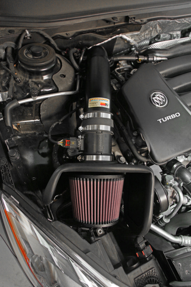 K&N Engineering 69-4532TTK K&N 11-13 Buick Regal 2.0L L4 Typhoon Performance Intake