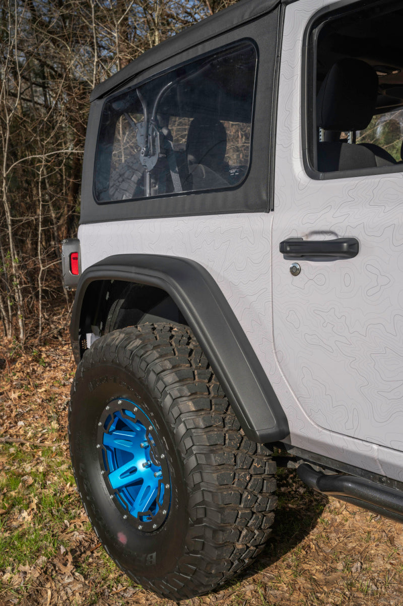 Rugged Ridge 11640.51 Max Terrain Fender Flare Set F & R 18-22 Jeep Wrangler JL