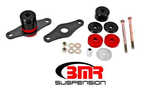 BMR Suspension MM007 BMR 15-17 S550 Mustang Motor Mount Kit (Polyurethane) - Black Anodized