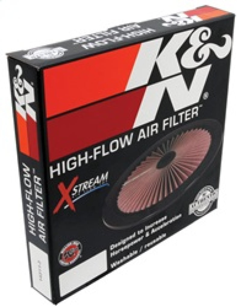 K&N Engineering 66-1101 K&N X-Stream Top Filter Only 11in - Black