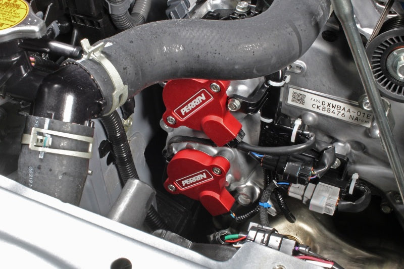 Perrin Performance PSP-ENG-173RD PERRIN 13-25 Subaru BRZ / Scion FR-S / Toyota 86 & GR86 Cam Solenoid Cover - Red