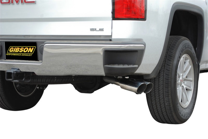 Gibson 65656 14-18 GMC Sierra 1500 Base 5.3L 3in/2.25in Cat-Back Dual Sport Exhaust - Stainless