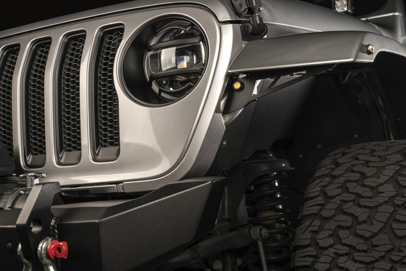 Rugged Ridge 11640.91 Chop Brackets Front Fender 18-20 Jeep Wrangler JL/JT Non-Rubicon