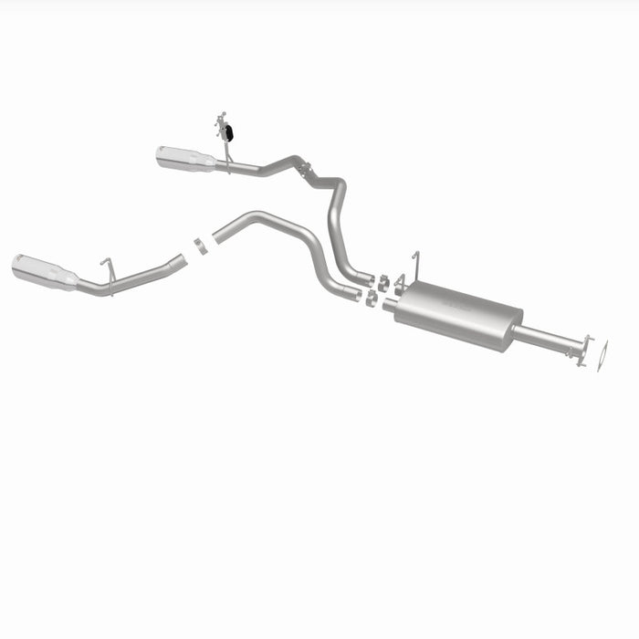 Magnaflow 19498 MagnaFlow 2019 RAM 1500 Street Series Cat-Back Exhaust Dual Rear Exit w/Polished Tips