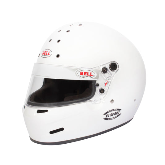 Bell 1420A45 K1 Sport SA2020 V15 Brus Helmet - Size 60 (White)