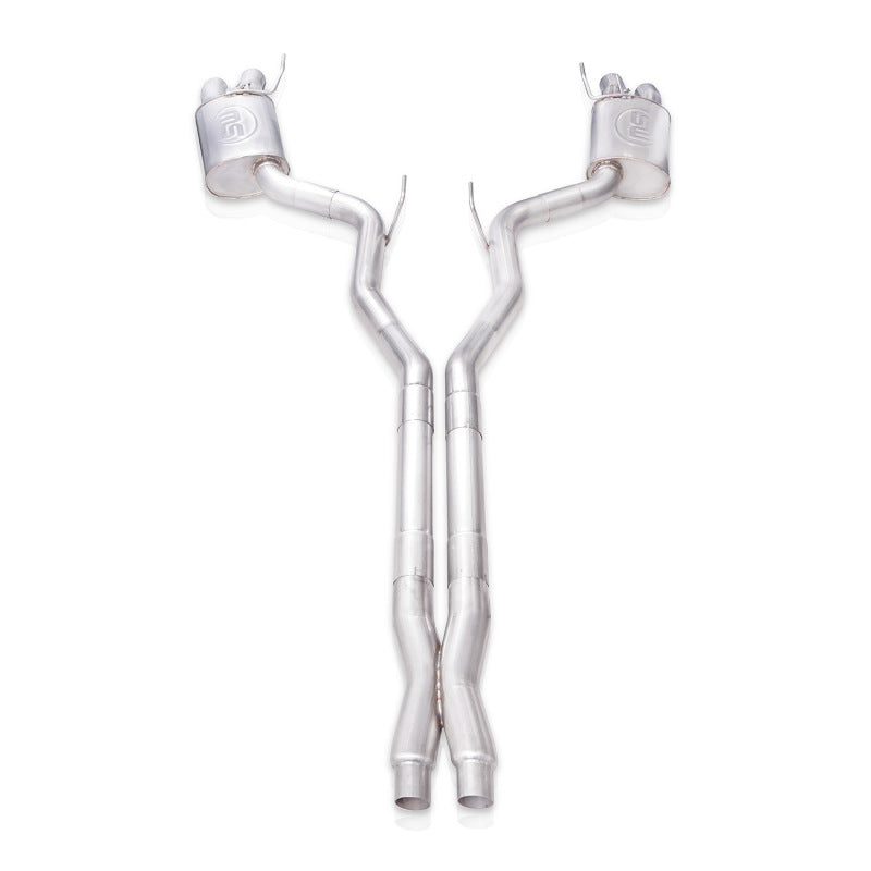 Stainless Works GT350CBXFCR 2015+ Ford Shelby GT350 Redline Factory Connect X-Pipe Catback Exhaust w/Valves