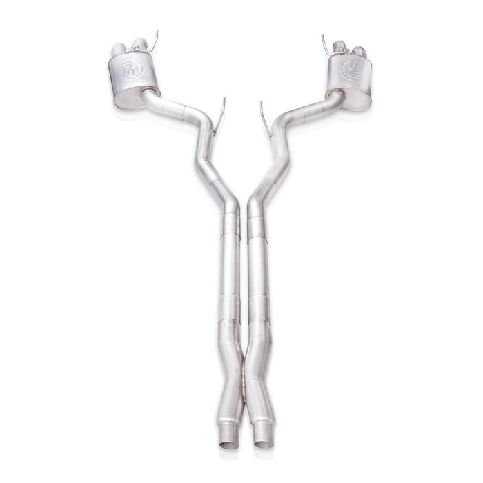 Stainless Works GT350CBXFCR 2015+ Ford Shelby GT350 Redline Factory Connect X-Pipe Catback Exhaust w/Valves