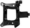 Innovative Mounts 50018 Innovative 92-00 Civic B/D-Series Black Steel A/C Bracket (D Series Compressor)