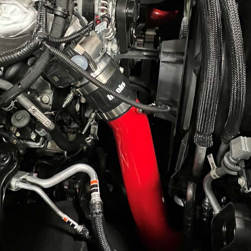 Banks Power 26005 2020 GM 2500/3500 6.6L L5P Boost Tube Upgrade Kit - Red