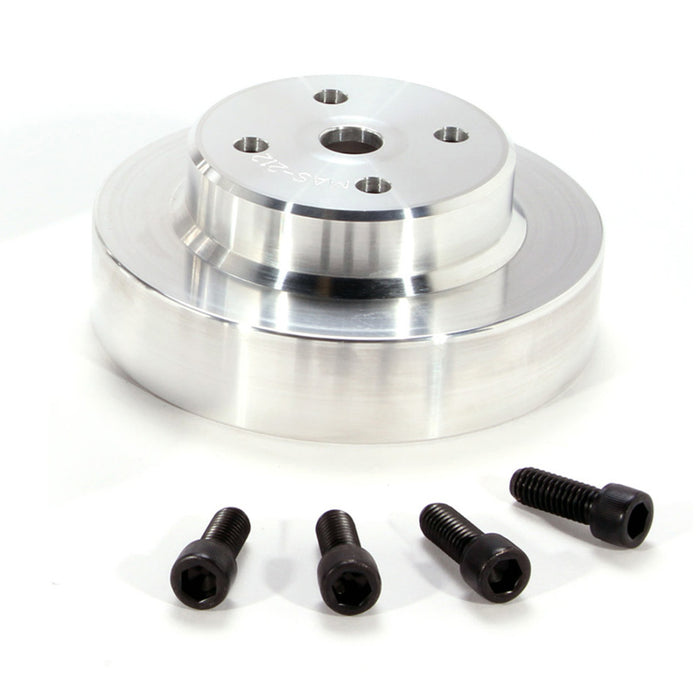 BBK 1553 86-93 Mustang 5.0 Underdrive Pulley Kit - Lightweight CNC Billet Aluminum (3pc)