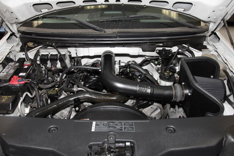 K&N Engineering 71-2556 K&N 04-08 Ford F150 V8-5.4L/04-07 Ford Lobo 5.4L V8 Blackhawk Perf Intake Kit