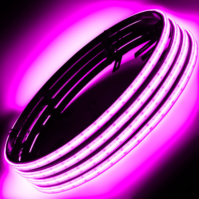 ORACLE Lighting 4238-BC2 LED Illuminated Wheel Rings 16.5in PLASMA ColorSHIFT w/BC2 Bluetooth Controller