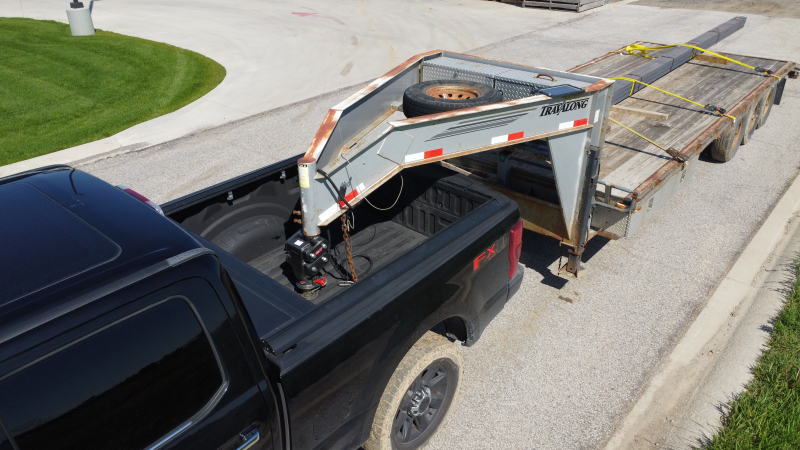 GEN-Y Hitch GH-7082 Gen-Y Spartan Torsion-Flex 5in Offset 4in RD Tube Gooseneck 2-5/16in Coupler Standard Height