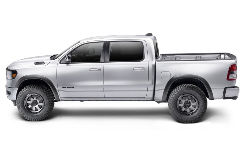 Bushwacker 50926-02 19-22 RAM 1500 (Excl. Rebel/TRX) 67.4 & 76.3in Bed Extend-A-Fender Flares 4pc - Smth Blk