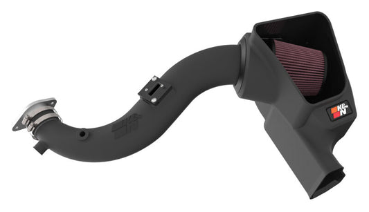 K&N Engineering 63-2627 K&N 2024 Ford Mustang Ecoboost L4-2.3L F/L Turbo AirCharger - Cold Air Intake System