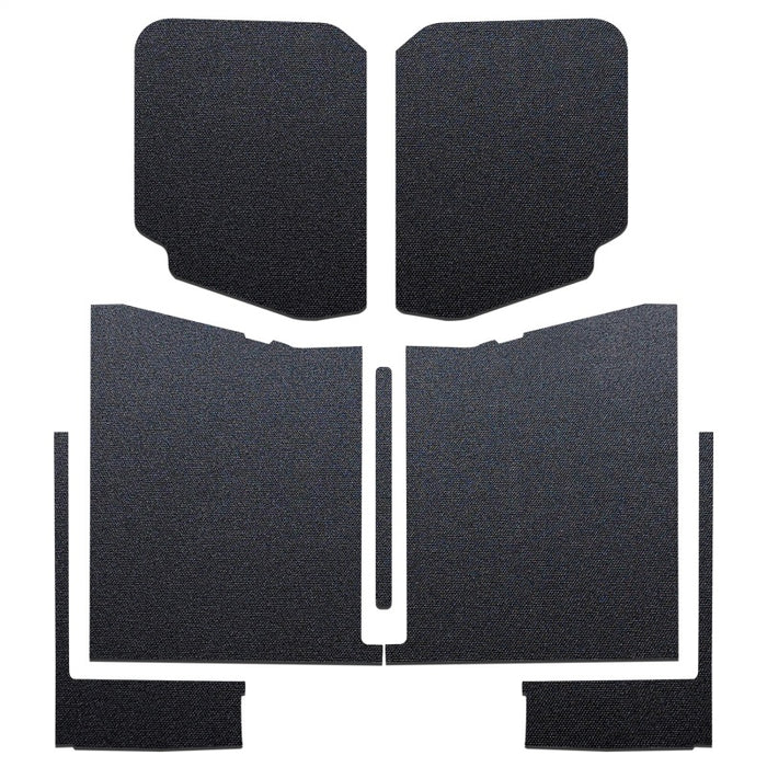 DEI 50183 20-22 Jeep Gladiator JT 4-Door Boom Mat Complete Headliner Kit - 7 Piece - Black