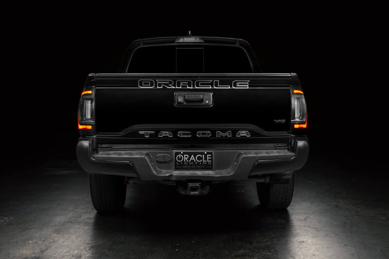 ORACLE Lighting 5911-504-T Oracle Lighting 16-23 Gen 3 Toyota Tacoma Black Series Flush Style LED Tail Lights