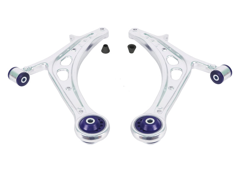 Superpro ALOY0017K SuperPro 2015 Subaru WRX Limited Front Lower Alloy Control Arm Kit (+Caster)