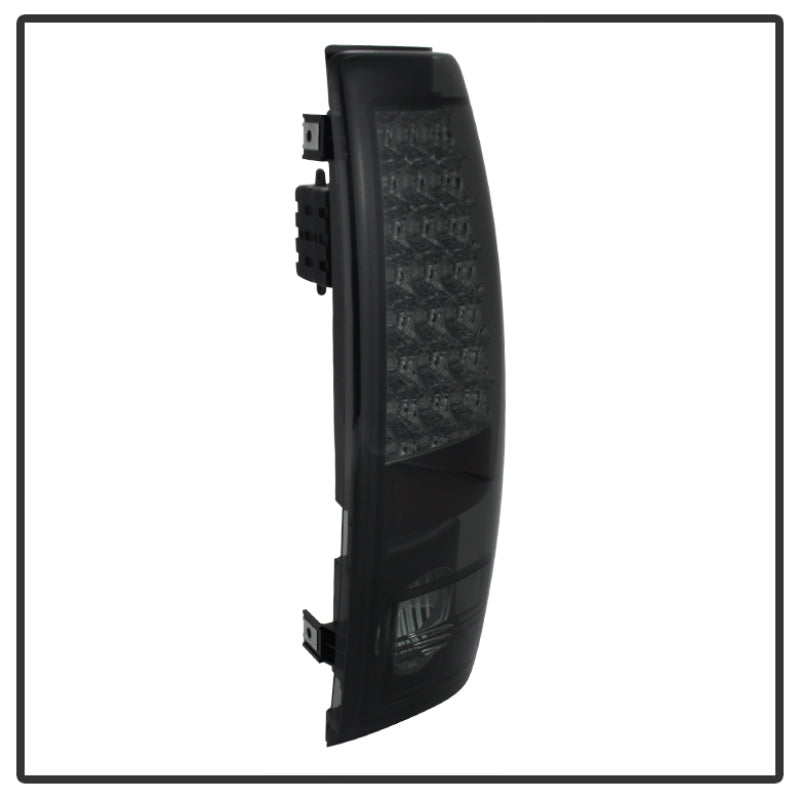 SPYDER 5078025 Spyder Chevy Silverado 1500 03-06 (Not Fit Stepside)LED Tail Lights Blk Smke ALT-YD-CS03-LED-BSM