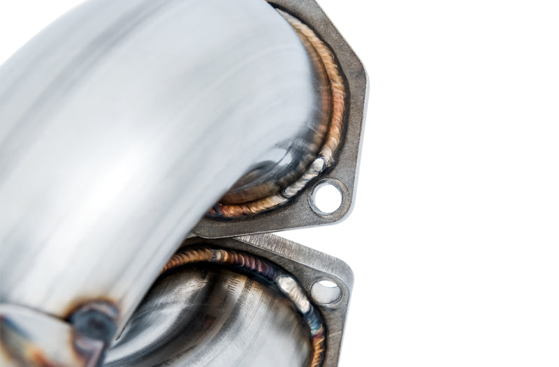 AWE Tuning 3010-43050 Audi B9 S4 Touring Edition Exhaust - Non-Resonated (Black 102mm Tips)