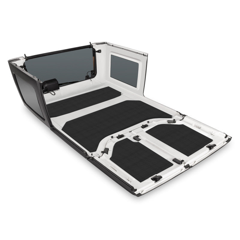 DEI 50131 07-10 Jeep Wrangler JK 4-Door Boom Mat Headliner - 4 Piece - Black