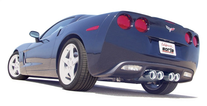 Borla 11816 05-08 Chevrolet Corvette Coupe/Conv 6.0L/6.2L 8cyl Aggressive ATAK Exhaust (rear section only)
