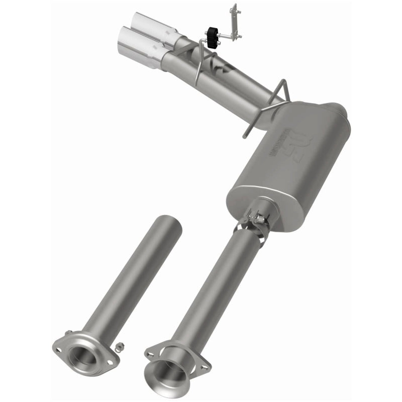 Magnaflow 19563 15-21 Ford F-150 Street Series Cat-Back Performance Exhaust System- Polished Side Exit