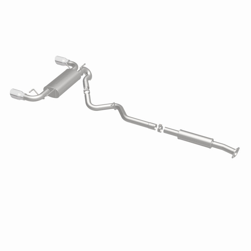 Magnaflow 15157 MagnaFlow 13 Scion FR-S / 13 Subaru BRZ Dual Split Rear Exit Stainless Cat Back Performance Exhaust