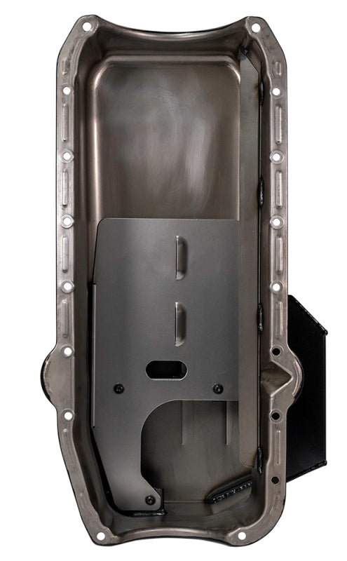 Moroso MOR21317 SBC C/T Oil Pan - 7qt. RH Dipstick