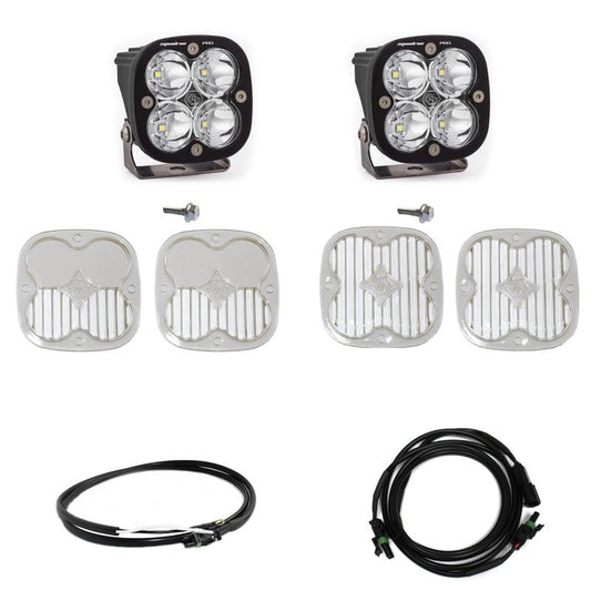 Baja Designs 447754UP 2021+ Ford Bronco A Piller Light Kit Squadron Pro Spot w/Upfitter