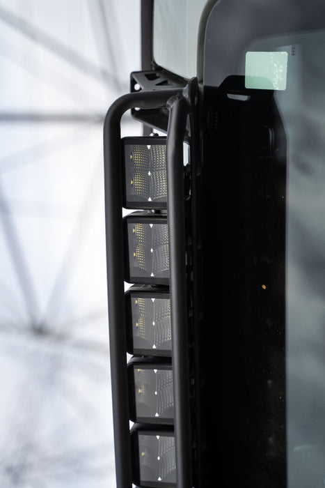 DV8 Offroad LBBR-03 DV8 21+ Ford Bronco Curved Light Bracket for 12 3in. Pod Lights