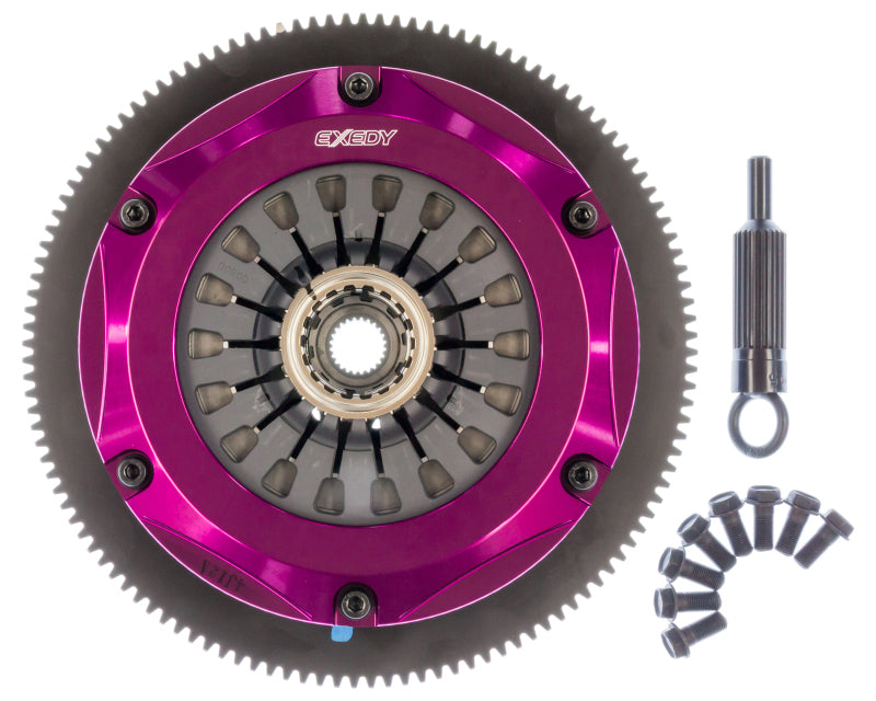 Exedy FM023SB 2004-2014 Subaru Impreza WRX STI H4 Hyper Triple Cerametallic Clutch Rigid Disc Pull Type