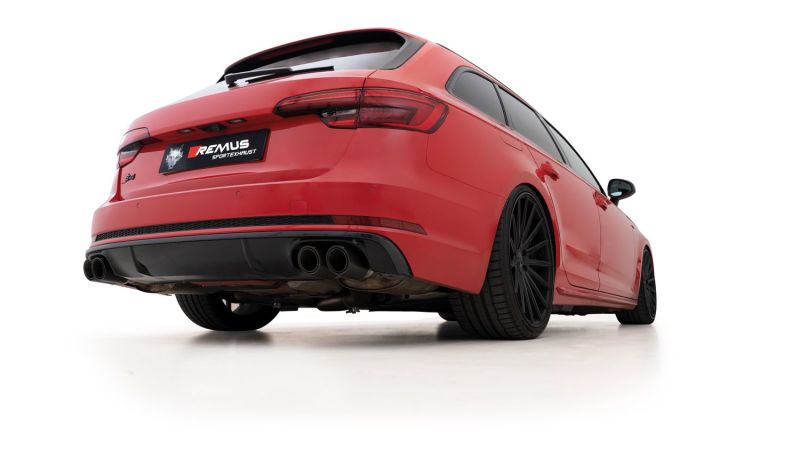 Remus 045019 0500LR 2016 Audi S4 Quattro Avant Type B8 3.0L (CWG w/o GPF) Axle Back Exhaust (Tail Pipes Req)