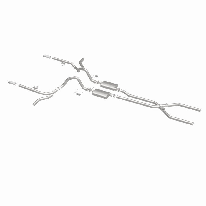 Magnaflow Perf Exhaust MAG15165 65-69 Crossmember Back Exhaust System 2.5in