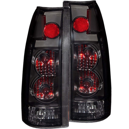 ANZO 211156 1999-2000 Cadillac Escalade Taillights Dark Smoke G2